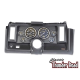 Classic Thunder Road 1969 Camaro Complete Panel 5 Inch, Carbon Fiber, Black Image