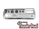 Classic Thunder Road 1970-72 Chevelle non-SS Complete Panel, Sport Comp Mech., Brushed Aluminum Image