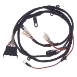 1967 Camaro Left Side Power Window Harness With Crossover Image