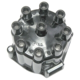 1964-1973 El Camino Distributor Cap In Black For Points Ignitions Image