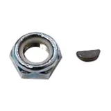 1964-1977 Chevelle GM Power Steering Pump Pulley Nut And key Image