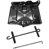 1964-1965 Chevelle Battery Tray And Retainer Kit Image