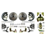 1970-1972 Monte Carlo Front Disc Brake Conversion Kit, 9 Inch Booster Image