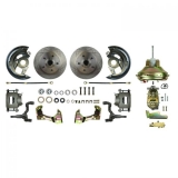 1970-1972 Monte Carlo Front Disc Brake Conversion Kit, 11 Inch Booster Image