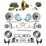 1964-1972 El Camino Ground Up Exclusive 4 Wheel Disc Brake Conversion Kit, 11 Inch Delco Booster Image