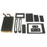 1968-1979 Nova Small Block Without Air Conditioning Heater Core And Box Seal Kit 2 Inch Core Image