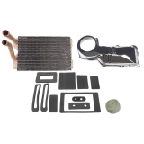 1968-1970 Nova Heater Core, Chrome Box & Seal Kit w/ Factory Caulking - BB w/o AC Image
