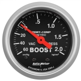 AutoMeter 2-1/16in. Boost/Vacuum Gauge, 60 Cm/Hg-2.0 Kg/Cm2, Sport-Comp Image