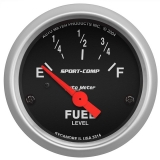 AutoMeter 2-1/16in. Fuel Level Gauge, 0-90 Ohm, SSE, Sport-Comp Image