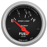 AutoMeter 2-1/16in. Fuel Level Gauge, 16-158 Ohm, Sport-Comp Image