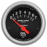 AutoMeter 2-1/16in. Oil Pressure Gauge, 0-7 Bar, Sport-Comp Image