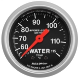 AutoMeter 2-1/16in. Water Temperature Gauge, 50-115C, Sport-Comp Image