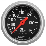 AutoMeter 2-1/16in. Oil Temperature Gauge, 60-140C, Sport-Comp Image