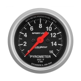 AutoMeter 2-1/16in. Pyrometer, 0-1600F, Sport-Comp Image