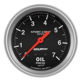 AutoMeter 2-5/8in. Oil Pressure Gauge, 0-7 Kg/Cm2, Sport-Comp Image