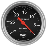 AutoMeter 2-5/8in. Vacuum Gauge, 0-30 In Hg, Sport-Comp Image