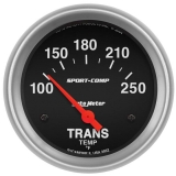 AutoMeter 2-5/8in. Transmission Temperature Gauge, 100-250F, Sport-Comp Image