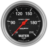 1964-1987 El Camino AutoMeter 2-5/8in. Water Temperature Gauge, 60-210F, Sport-Comp Image