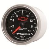 AutoMeter 2-1/16in. Pyrometer, 0-1600F, GM Black Image