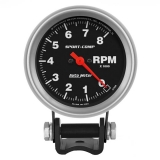 AutoMeter 2-5/8in. Pedestal Tachometer, 0-8,000 RPM, Sport-Comp Image