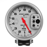 AutoMeter 5in. Pedestal Playback Tachometer, 0-9,000 RPM, Ultra-Lite Image
