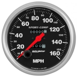 AutoMeter 5in. Speedometer, 0-160 MPH, Mechanical, Sport-Comp Image