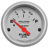 1964-1987 El Camino AutoMeter 2-1/16in. Fuel Level Gauge, 240-33 Ohm SSE, Ultra-Lite Image