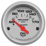 AutoMeter 2-1/16in. Oil Temperature Gauge, 60-170C, Ultra-Lite Image