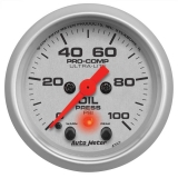 1964-1987 El Camino AutoMeter 2-1/16in. Oil Pressure Gauge, 0-100 PSI, Ultra-Lite Image