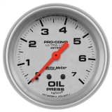 1964-1987 El Camino AutoMeter 2-5/8in. Oil Pressure Gauge, 0-7Kg/ Cm2, Ultra-Lite Image