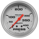 AutoMeter 2-5/8in. Pressure Gauge, 0-400 PSI, Ultra-Lite Image
