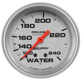 1970-1988 Monte Carlo AutoMeter 2-5/8in. Water Temperature Gauge, 120-240F, 6 ft. Capillary Tube, Mechanical, Ultra-Lite Image