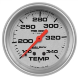AutoMeter 2-5/8in. Temperature Gauge, 140-340F, Ultra-Lite Image