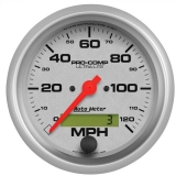 AutoMeter 3-3&8in. Speedometer, 0-120 MPH, Electric, Ultra-Lite Image