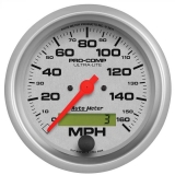 AutoMeter 3-3&8in. Speedometer, 0-160 MPH, Electric, Ultra-Lite Image