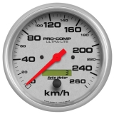 AutoMeter 5in. Speedometer, 0-260 Km/H, Ultra-Lite Image