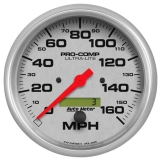 AutoMeter 5in. Speedometer, 0-160 MPH, Electric, Ultra-Lite Image