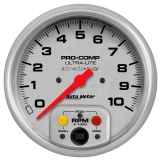 1964-1987 El Camino AutoMeter 5in. In-Dash Tachometer, 0-10,000 RPM, Ultra-Lite W/ Memory Image