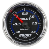 AutoMeter 2-1&16in. Boost&Vacuum Gauge, -1&+2 Bar, Mech, Cobalt Image