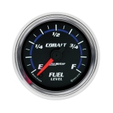 AutoMeter 2-1/16in. Fuel Level Gauge, Programmable 0-280 Ohm, Cobalt Image