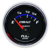 AutoMeter 2-1/16in. Fuel Level Gauge, 73 E 8-12F Ohm, Cobalt Image