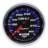 AutoMeter 2-1&16in. Water Temperature Gauge, 140-280F, Cobalt Image