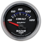 AutoMeter 2-1&16in. Water Temperature Gauge, 40-120C, Cobalt Image