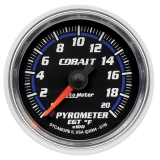 AutoMeter 2-1/16in. Pyrometer, 0-2000F, Cobalt Image