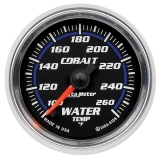 AutoMeter 2-1&16in. Water Temperature Gauge, 100-260F, Cobalt Image