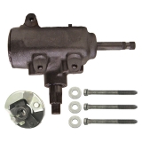 1964-1977 Chevelle Manual Steering Gear Box Kit, Use With Power Steering Pitman Arm Image