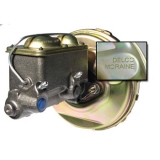 1964-1972 El Camino Square Disc Brake Master Cylinder With Bleeders With 9 Inch Delco Power Brake Booster Kit Image