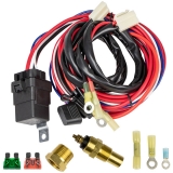 1964-1987 El Camino Cold Case Electric Fan Wiring Kit Image