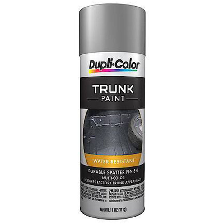 DupliColor Spatter Trunk Paint; Gray/White; 11 oz. Aerosol