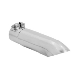 Flowmaster Clamp-On Exhaust Tip, 2.75 In. Turn Down Polished SS, Fit 2.5 In. Tube Image